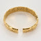 Bracelet Bracelet jonc ouvert en or jaune 18k 58 Facettes RAM2844