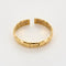 Bracelet Bracelet jonc ouvert en or jaune 18k 58 Facettes RAM2844