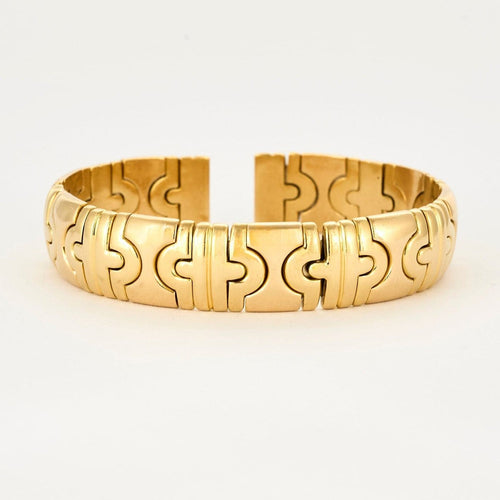 Bracelet Bracelet jonc ouvert en or jaune 18k 58 Facettes RAM2844