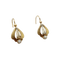Boucles d'oreilles Dormeuses anciennes - Boucles d'oreilles en or 18k et semences de perles 58 Facettes A06902