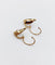 Boucles d'oreilles Dormeuses anciennes - Boucles d'oreilles en or 18k et semences de perles 58 Facettes A06902