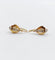 Boucles d'oreilles Dormeuses anciennes - Boucles d'oreilles en or 18k et semences de perles 58 Facettes A06902
