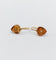 Boucles d'oreilles Boucles d’oreilles dormeuses antiques en or rose 18k cœur 58 Facettes A06903