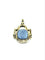 Pendentif Pendentif cachet en or champagne 18 carats et agate 58 Facettes 1733944