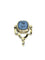 Pendentif Pendentif cachet en or champagne 18 carats et agate 58 Facettes 1733944