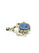 Pendentif Pendentif cachet en or champagne 18 carats et agate 58 Facettes 1733944
