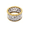 Bague 50 Bague Buccellati, « Éternelle Band », deux ors. 58 Facettes 35495
