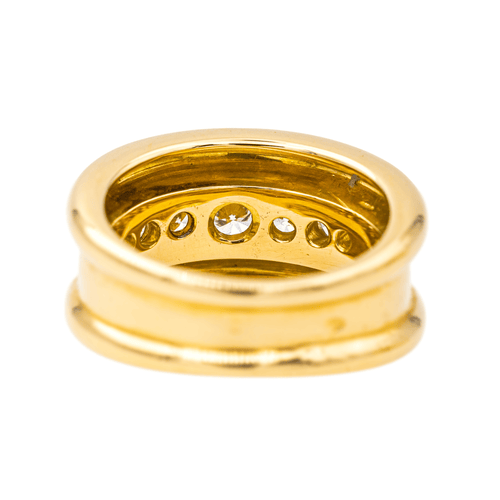 Bague 51 Bague  Or jaune Diamant 58 Facettes 4221377RV