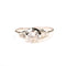 Bague 54 Art déco - Bague solitaire en platine et diamants 58 Facettes LMB-306