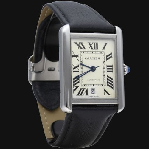 Montre Cartier Montre Tank Solo Xl 58 Facettes MT45663