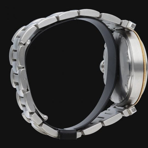 Montre Cartier Pasha - Montre automatique 38 mm en or jaune et acier 58 Facettes MT45780