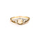 Bague 55.5 Bague ancienne en or jaune et platine, perle et diamants 58 Facettes LMB-323