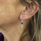 Boucles d'oreilles MEIRAT - Boucles d’oreilles à opales et diamants en or 18K 58 Facettes UKA000146CS