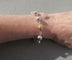 Bracelet Bracelet marseillais articulé en argent et fermoir en or rose 18 carats 58 Facettes Bracelet