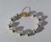 Bracelet Bracelet marseillais articulé en argent et fermoir en or rose 18 carats 58 Facettes Bracelet