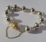 Bracelet Bracelet marseillais articulé en argent et fermoir en or rose 18 carats 58 Facettes Bracelet