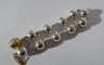 Bracelet Bracelet marseillais articulé en argent et fermoir en or rose 18 carats 58 Facettes Bracelet
