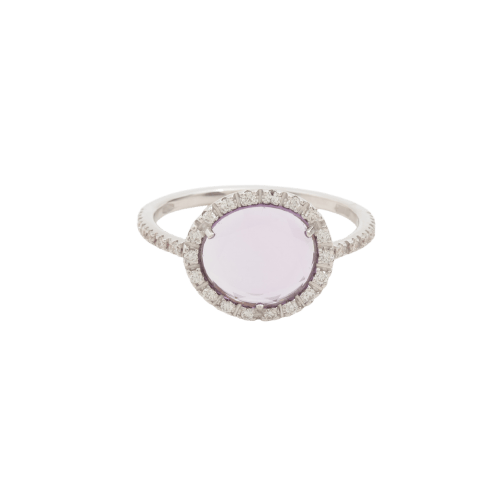 Bague 50 Pomellato Colpo Di Fulmine - Bague en or blanc et diamants 58 Facettes 1