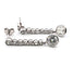 Boucles d'oreilles Boucles d’oreilles en or blanc 18 ct avec diamants 58 Facettes 1823 A SHD 161/25