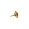 Bague 51 Bague marquise en or jaune 18K avec corail et diamants 58 Facettes REF2394-116