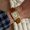 Montre Cartier Santos Galbée Anniversaire - Montre quartz réf. 1566 58 Facettes 020