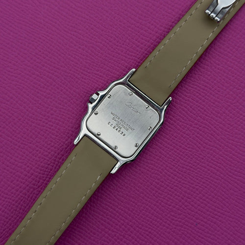 Montre Cartier Santos Galbée Anniversaire - Montre quartz réf. 1566 58 Facettes 020