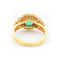 Bague Bague en or jaune 18 ct avec émeraude 1,7 ct et diamants 58 Facettes 22665