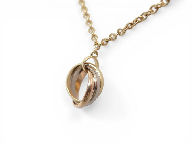 Collier Cartier Trinity Charms - Collier 3 anneaux en or 18k 41 cm 58 Facettes 273861