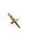 Pendentif Pendentif crucifix en or jaune et or blanc 18 carats 58 Facettes 1734940