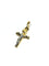 Pendentif Pendentif crucifix en or jaune et or blanc 18 carats 58 Facettes 1734940