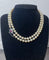 Collier Collier Art déco - Sautoir en perles Akoya, or 18k, diamants et rubis 58 Facettes 936