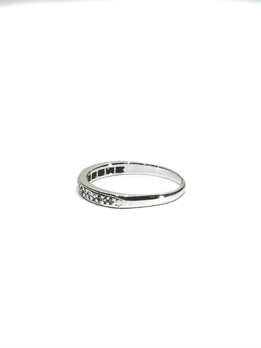 Bague 52.5 Bague en or blanc 18 carats et diamants 58 Facettes 1734950