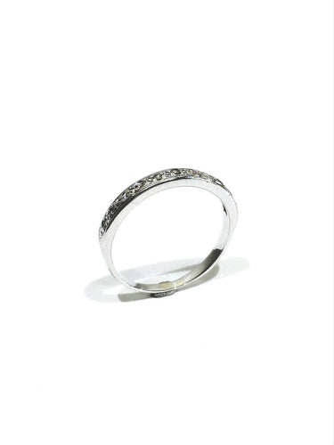 Bague 52.5 Bague en or blanc 18 carats et diamants 58 Facettes 1734950