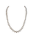 Collier Collier - Perles de culture Akoya avec fermoir en or blanc 18K et diamants 58 Facettes 928