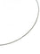 Collier Chaîne en maille forçat en platine 58 Facettes 1735012