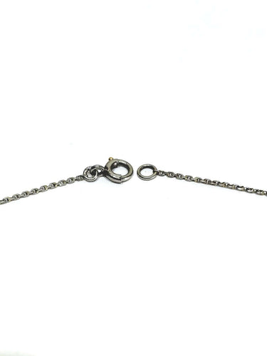 Collier Chaîne en maille forçat en platine 58 Facettes 1735012