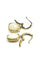 Boucles d'oreilles Boucles d’oreilles pendantes en or jaune 18 ct et nacre 58 Facettes 1735042