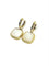Boucles d'oreilles Boucles d’oreilles pendantes en or jaune 18 ct et nacre 58 Facettes 1735042