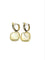 Boucles d'oreilles Boucles d’oreilles pendantes en or jaune 18 ct et nacre 58 Facettes 1735042