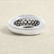 Bague 56 Bague jonc en or gris 18 carats et diamants 58 Facettes OC-61E00525