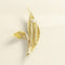 Broche Broche épi en or jaune 18 carats et diamants 58 Facettes 65000028