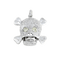 Pendentif Vanité - Pendentif en or blanc et diamants 58 Facettes OC-64700234