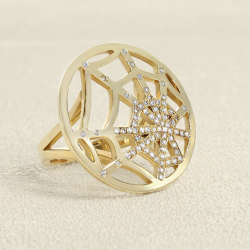 Bague 55 Chaumet Attrape Moi Si Tu M'Aimes - Bague en or jaune et diamants 58 Facettes 61E00476