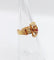 Bague 49.5 Bague chevalière victorienne en or rose 18k et rubis (circa 1890) 58 Facettes A06917