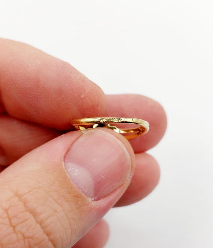 Bague 49 Bague vintage en or 18k, saphirs et diamants 58 Facettes A06918