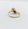 Bague 49 Bague vintage en or 18k, saphirs et diamants 58 Facettes A06918