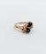Bague 49 Bague vintage en or 18k, saphirs et diamants 58 Facettes A06918