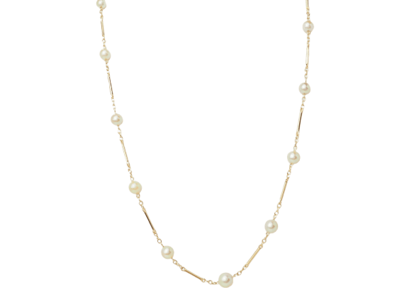 Collier Collier en or jaune 18 ct et perles de culture 58 Facettes 33659