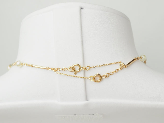 Collier Collier en or jaune 18 ct et perles de culture 58 Facettes 33659