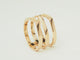 Bague 57 Repossi Antifer - Bague multi-rangs en or rose 18 ct 58 Facettes 33668